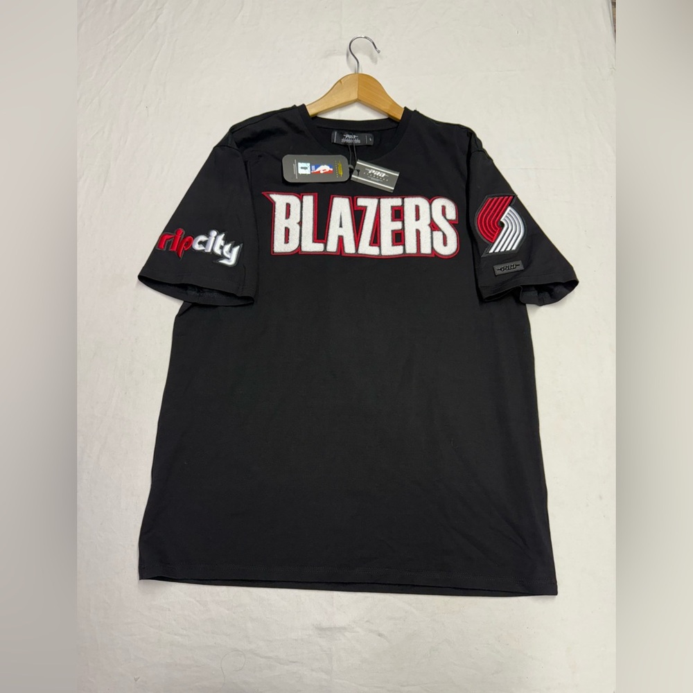 Pro Standard NBA PORTLAND TRAIL Men’s BLAZERS Rip City T Shirt  size L NWT